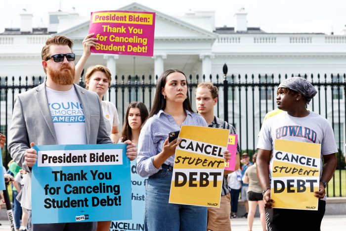 Student loans loan debt paid paying federal restructure radically eliminate dragging burden voya workplace offer pharmacist jamesgmartin
