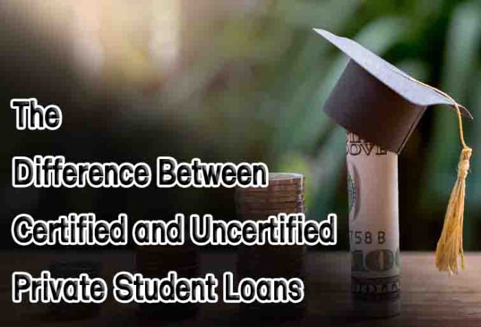 Uncertified loans