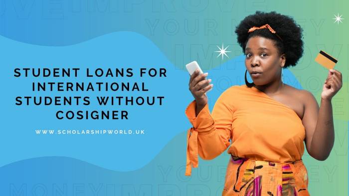 International student loans with cosigner