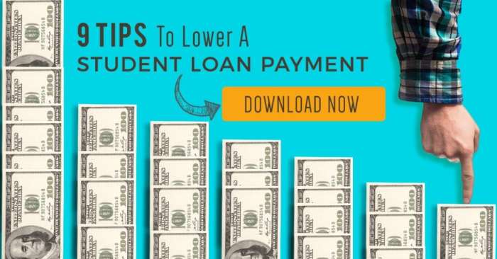 How can you reduce your total student loan cost