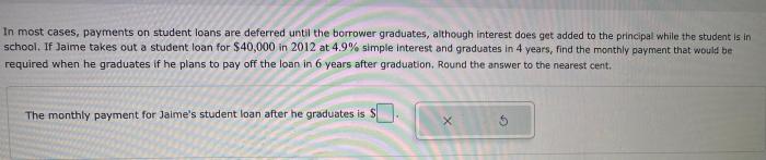 I can't afford student loan payments