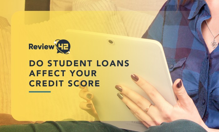 Does credit score affect student loans