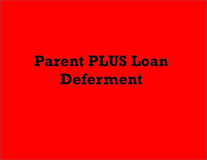 Loan deferment extended