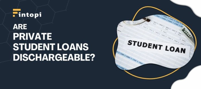 Bankruptcy discharged loans