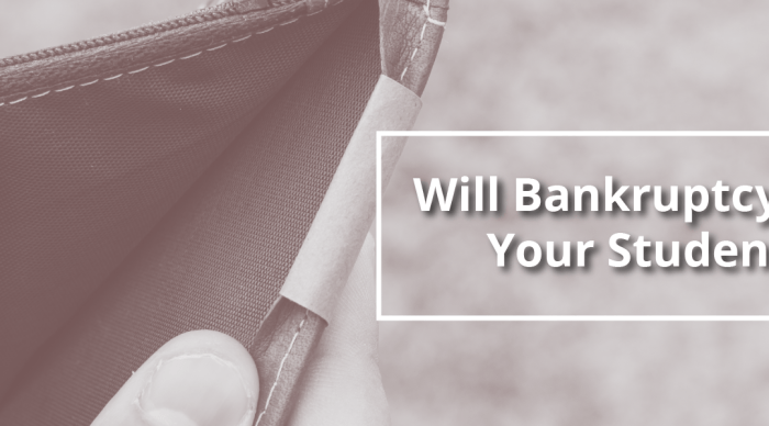 Loans bankruptcy student Loans bankruptcy student