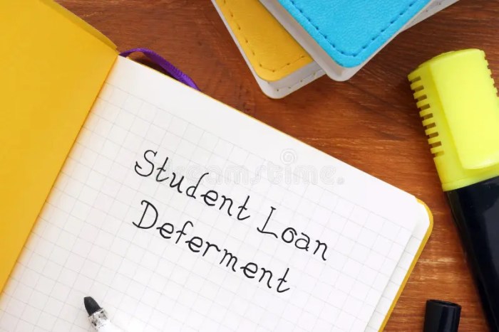 Apply for deferment student loans