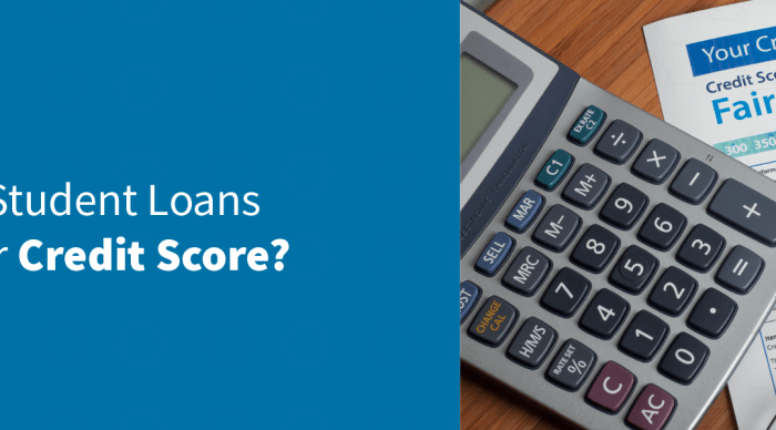 Loans score student credit affect do banner