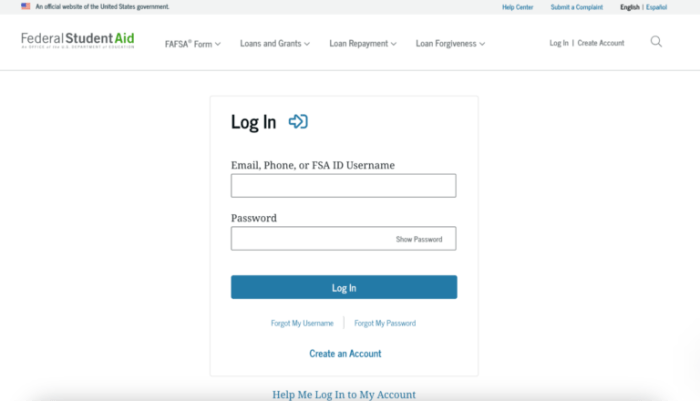 Tracker loan student