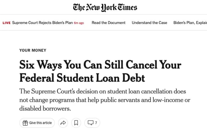 How can i get rid of my student loans