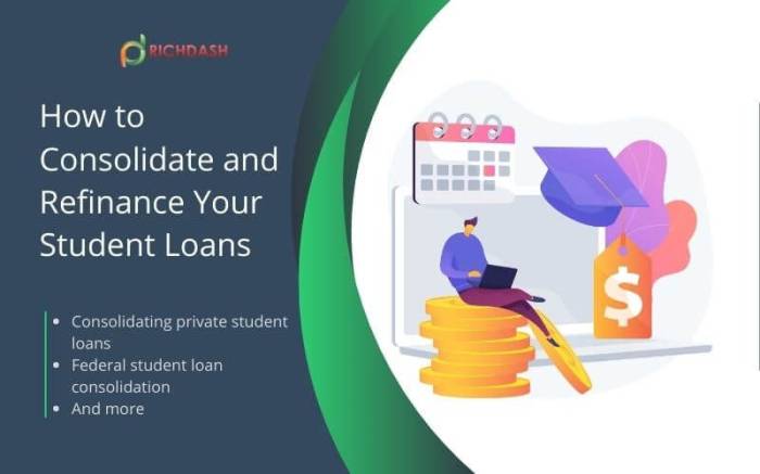 Consolidate vs refinance student loans