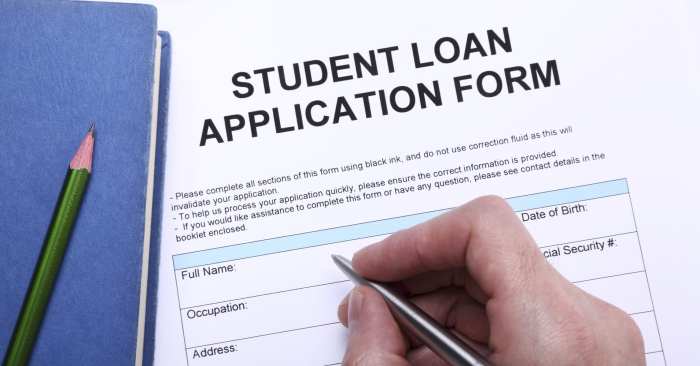 Cosign a student loan