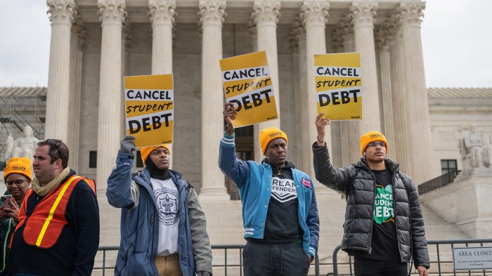 Student loan forgiveness law enforcement