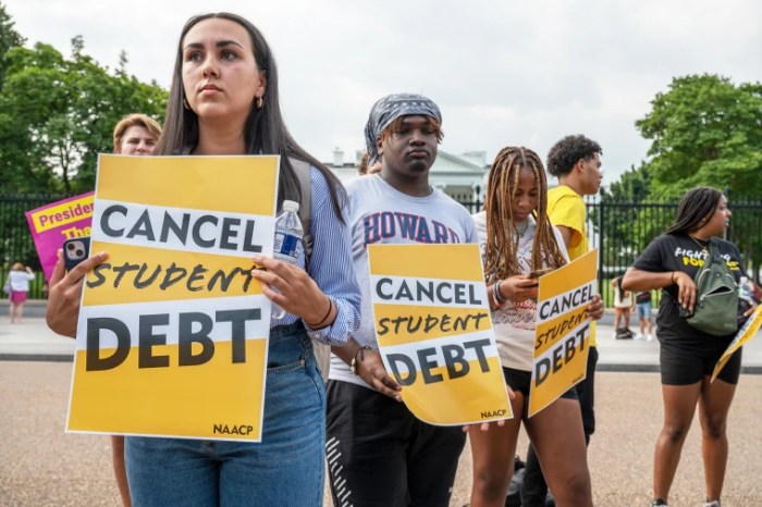 Student loan forgiveness law enforcement