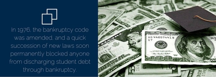 Bankruptcy student loans loan rid interest chapter get