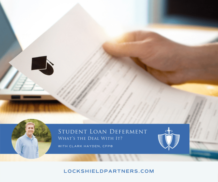 How long can a student loan be deferred