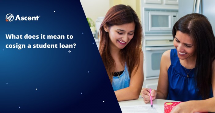 Cosigner student private loan
