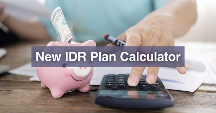 Student loan idr plan