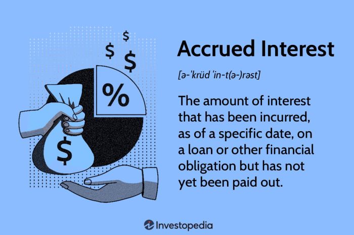 Student loan accrued interest