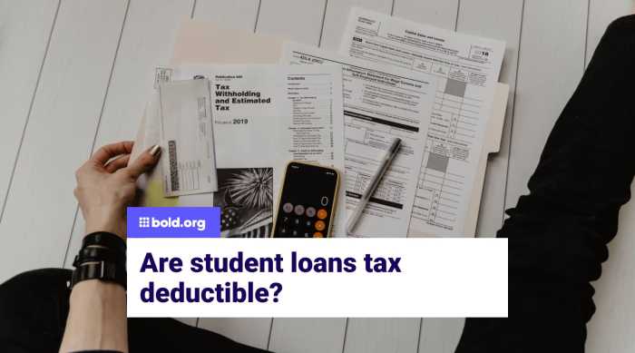 Student loan interest deductibility