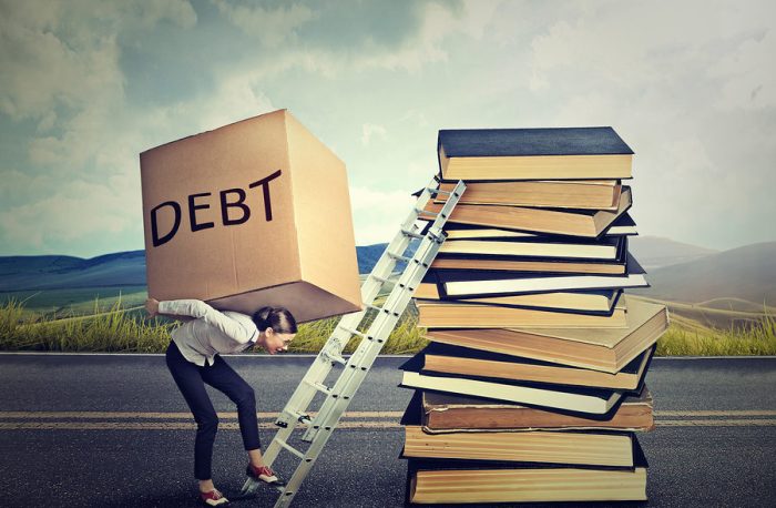 Processing discharge student loans