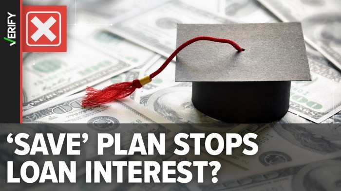 Student loan program save