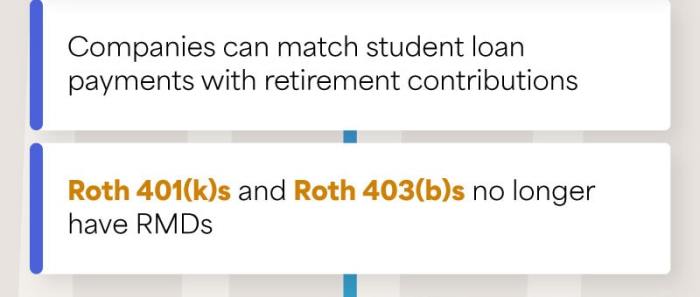 Student loan retirement match