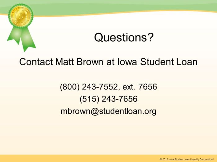 Iowa student loan liquidity corporation