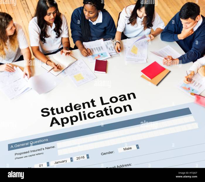 Student loan form