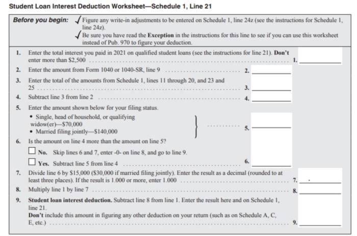 Student loan interest tax deductible