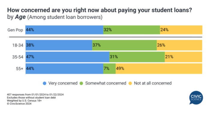 Student loan cost per month