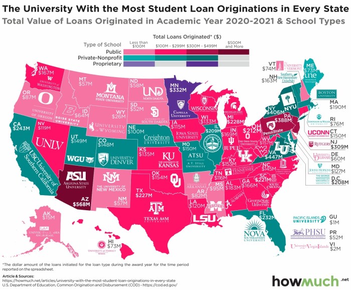 Debt student state loan average much each owe insider us map people have business exposes pattern kiersz andy coming seen
