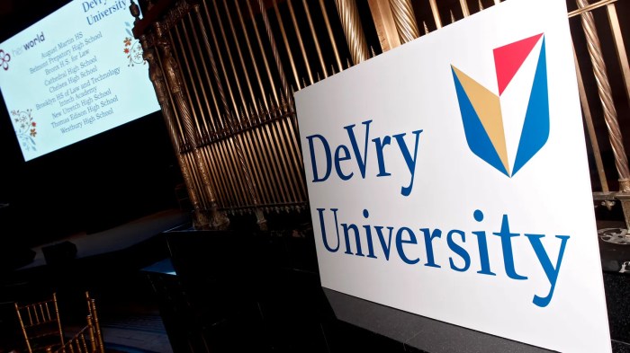 Devry university student loans