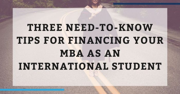 Student loans for mba programs
