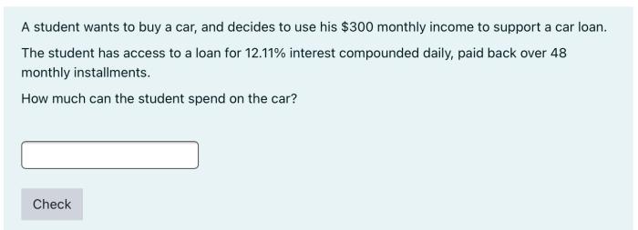 Can i use a student loan to buy a car