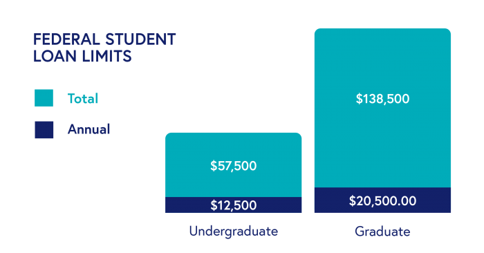 Undergraduate student loan limit