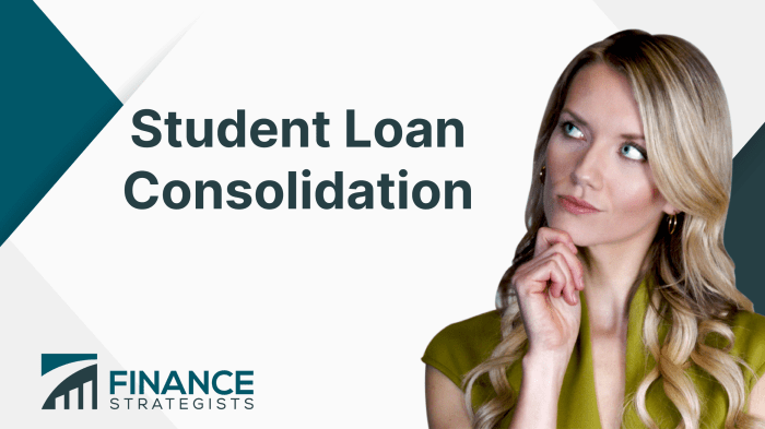 Loan consolidation