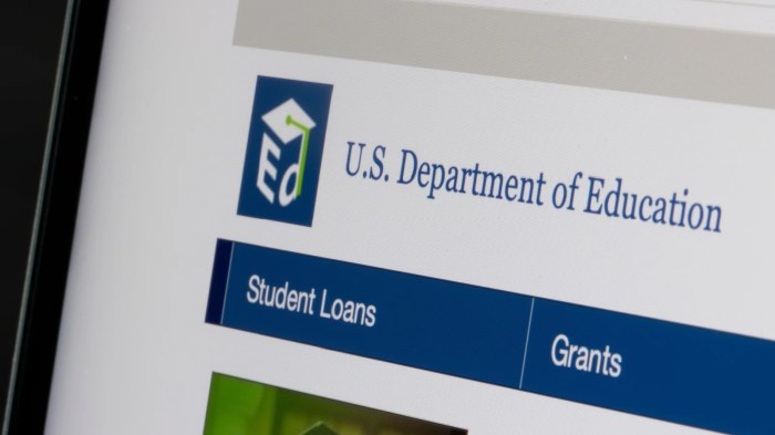 Us department of education student loan servicing