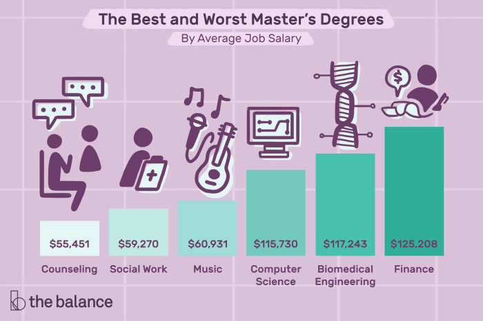 Master's degree student loans
