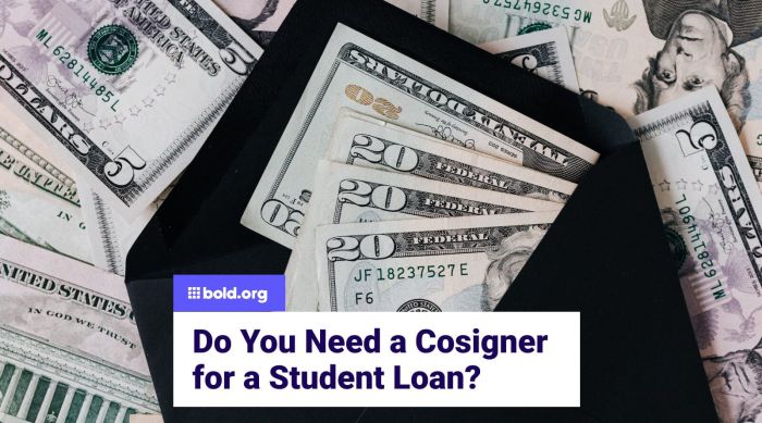 Do you need a cosigner for student loan