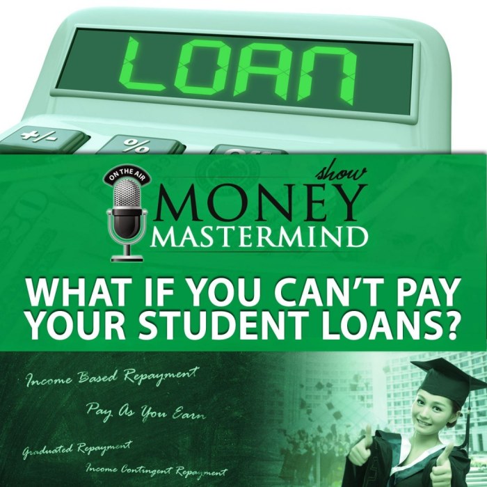 What happens if u dont pay student loans