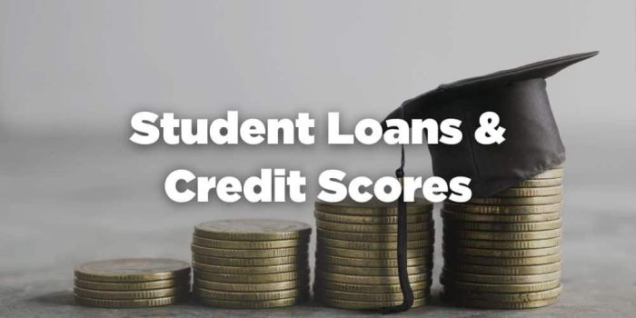 Student loans score credit affect will debt freefrombroke