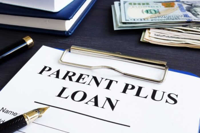 Student paying parent plus loan