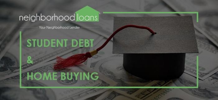 Can you buy a home if you have student loans