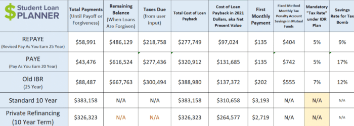 Icr plan student loans