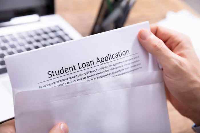 Private student loans are from