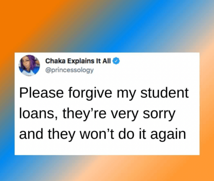 Was my student loan forgiven