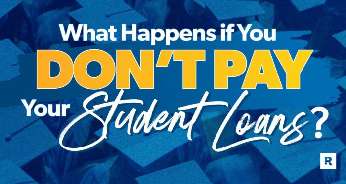Student loans happens pay if