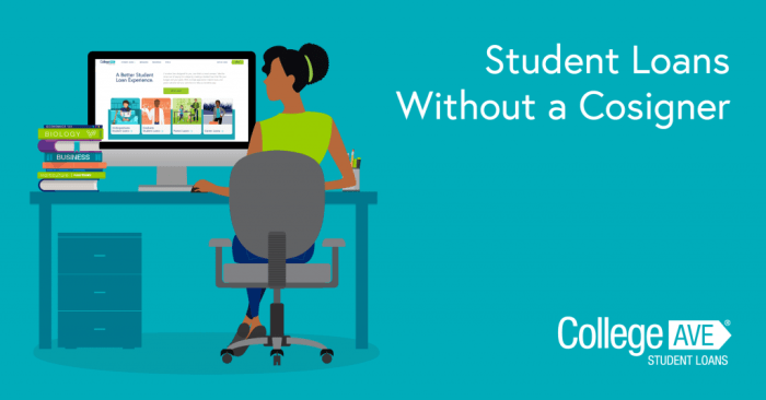 Student loans without credit or cosigner