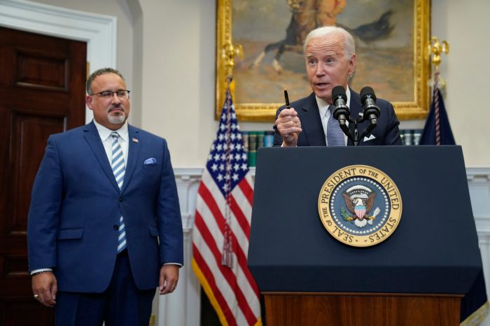 White house student loan