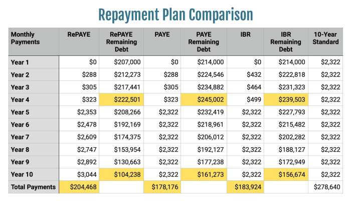 Student loan income contingent repayment plan
